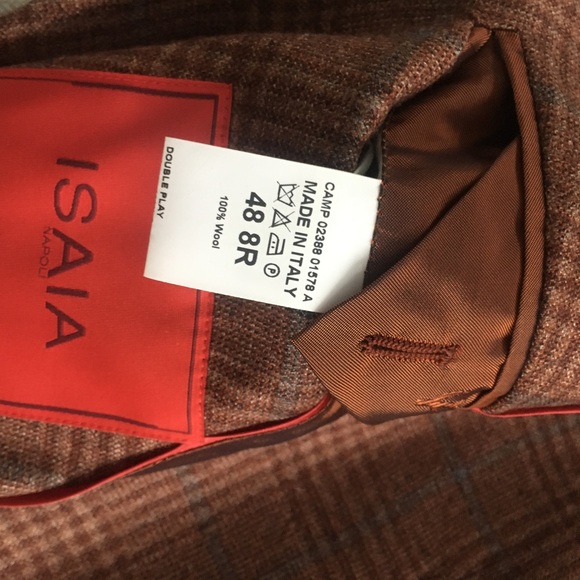 ISAIA New without tags 3 piece suit 48 (European) - Picture 7 of 13